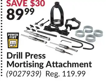 Princess Auto Drill Press Mortising Attachment offer