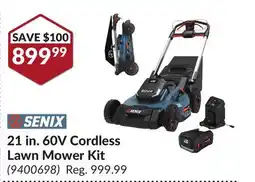 Princess Auto 21 in. 60V Cordless Lawn Mower Kit offer