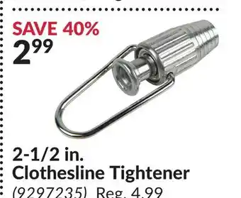 Princess Auto 2-1/2 in. Clothesline Tightener offer