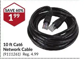 Princess Auto 10 ft Cat6 Network Cable offer