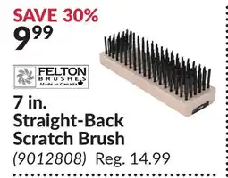 Princess Auto 7 in. Straight-Back Scratch Brush offer