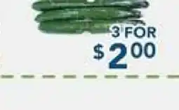 Oceans Fresh Food Market Cucumber offer