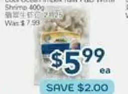 Oceans Fresh Food Market Cool Ocean Impex Raw P&D White Shrimp offer