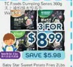 Oceans Fresh Food Market TC Foods Dumpling Series offer