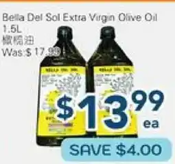Oceans Fresh Food Market Bella Del Sol Extra Virgin Olive Oil offer