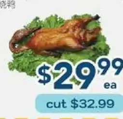 Oceans Fresh Food Market BBQ Duck offer