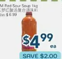 Oceans Fresh Food Market BM Red Sour Soup offer