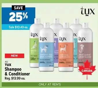 Ren’s Pets Depot ALL TUX Shampoo & Conditioner offer