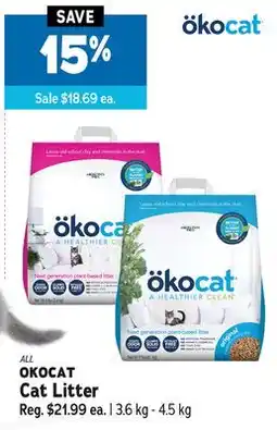 Ren’s Pets Depot ALL OKOCAT Cat Litter offer