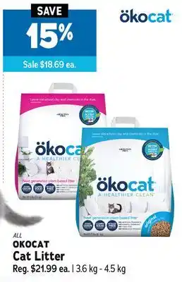 Ren’s Pets Depot ALL OKOCAT Cat Litter offer