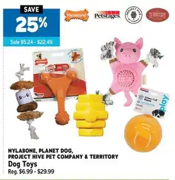 Ren’s Pets Depot NYLABONE, PLANET DOG, PROJECT HIVE PET COMPANY & TERRITORY Dog Toys offer