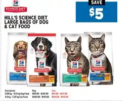 Ren’s Pets Depot HILL'S SCIENCE DIET LARGE BAGS OF DOG & CAT FOOD offer