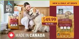 Ren’s Pets Depot ROMEO CHICKEN AND SQUASH STEW offer
