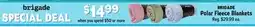 Ren’s Pets Depot BRIGADE Polar Fleece Blankets offer