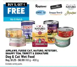 Ren’s Pets Depot APPLAWS, FUSSIE CAT, NATURO, PETSTORY, SNAPPY TOM, TRIPETT & ZIGNATURE Dog & Cat Wet Food offer