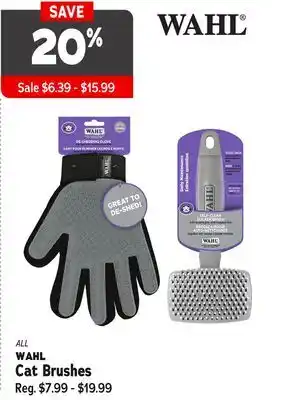 Ren’s Pets Depot ALL WAHL Cat Brushes offer