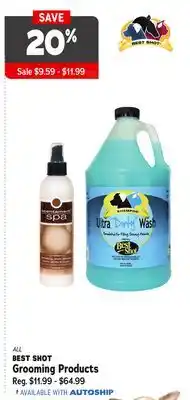 Ren’s Pets Depot ALL BEST SHOT Grooming Products offer