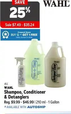 Ren’s Pets Depot ALL WAHL Shampoo, Conditioner & Detanglers offer