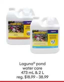 Petsmart Laguna pond water care offer