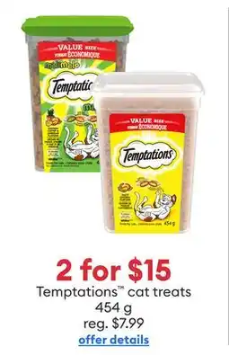 Petsmart Temptations cat treats offer
