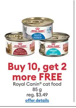 Petsmart Royal Canin cat food offer