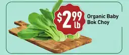 Healthy Planet Organic Baby Bok Choy offer