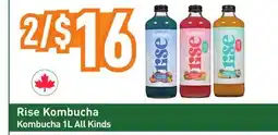 Healthy Planet Rise Kombucha offer
