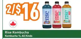 Healthy Planet Rise Kombucha offer