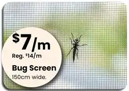Fabricland Bug Screen offer
