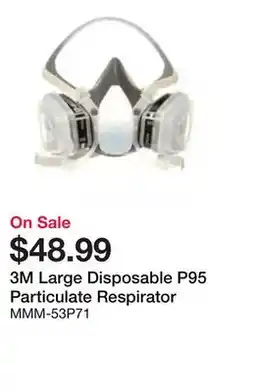 Bumper to Bumper Large Disposable P95 Particulate Respirator offer