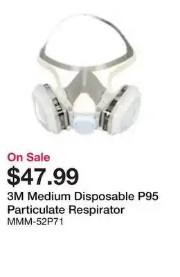 Bumper to Bumper Medium Disposable P95 Particulate Respirator offer