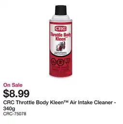 Bumper to Bumper Throttle Body Kleen Air Intake Cleaner - 340g offer