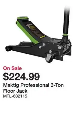 Bumper to Bumper Professional 3-Ton Floor Jack offer