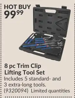 Princess Auto 8 pc Trim Clip Lifting Tool Set offer