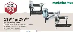 Princess Auto Air Fastening Tools offer