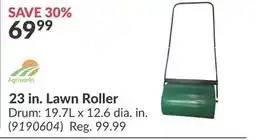 Princess Auto 23 in. Lawn Roller offer