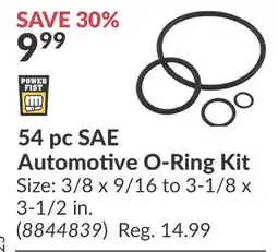 Princess Auto 54 pc SAE Automotive O-Ring Kit offer