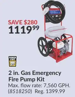 Princess Auto 2 in. Gas Emergency Fire Pump Kit offer