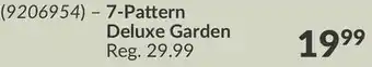 Princess Auto 7-Pattern Deluxe Garden offer