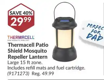 Princess Auto Thermacell Patio Shield Mosquito Repeller Lantern offer