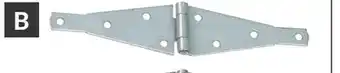 Princess Auto Galvanized Strap Hinges offer