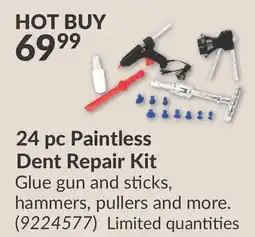 Princess Auto 24 pc Paintless Dent Repair Kit offer