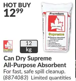 Princess Auto Can Dry Supreme All-Purpose Absorbent offer