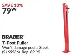 Princess Auto T-Post Puller offer