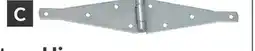 Princess Auto Heavy Duty Galvanized Strap Hinges 8 in. Capacity: 60 lb offer