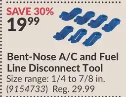 Princess Auto Bent-Nose A/C and Fuel Line Disconnect Tool offer