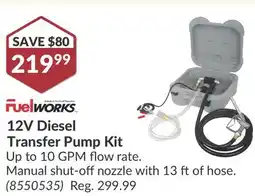 Princess Auto 12V Diesel Transfer Pump Kit offer