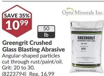 Princess Auto Greengrit Crushed Glass Blasting Abrasive offer