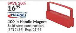 Princess Auto 100 lb Handle Magnet offer