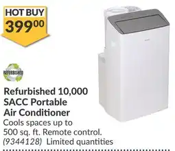 Princess Auto Refurbished 10, 000 SACC Portable Air Conditioner offer